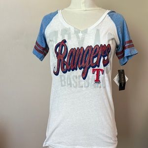 Texas rangers baseball tee